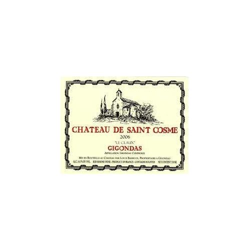 Chateau de Saint Cosme, Gigondas, Le Claux