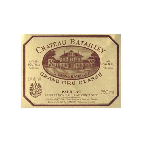 Chateau Batailley 5eme Cru Classe, Pauillac